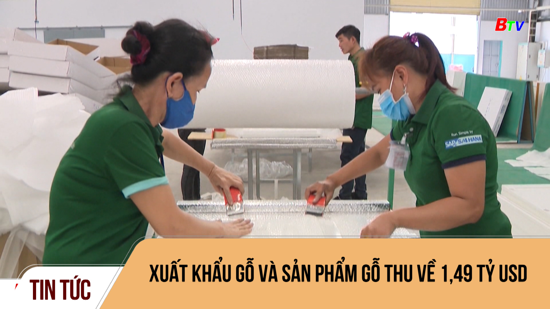 Xuất khẩu gỗ và sản phẩm gỗ thu về 1,49 tỷ USD