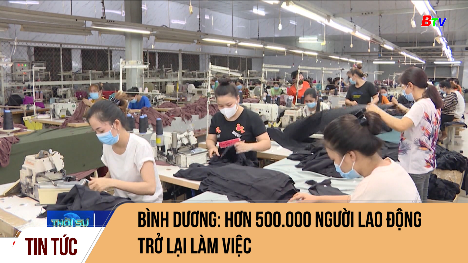 Bình Dương: hơn 500.000 người lao động trở lại làm việc