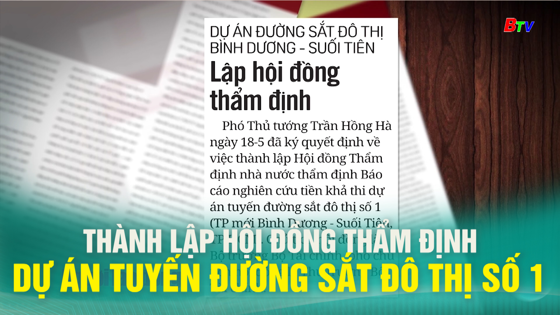 Thành lập Hội đồng Thẩm định dự án tuyến đường sắt đô thị số 1 