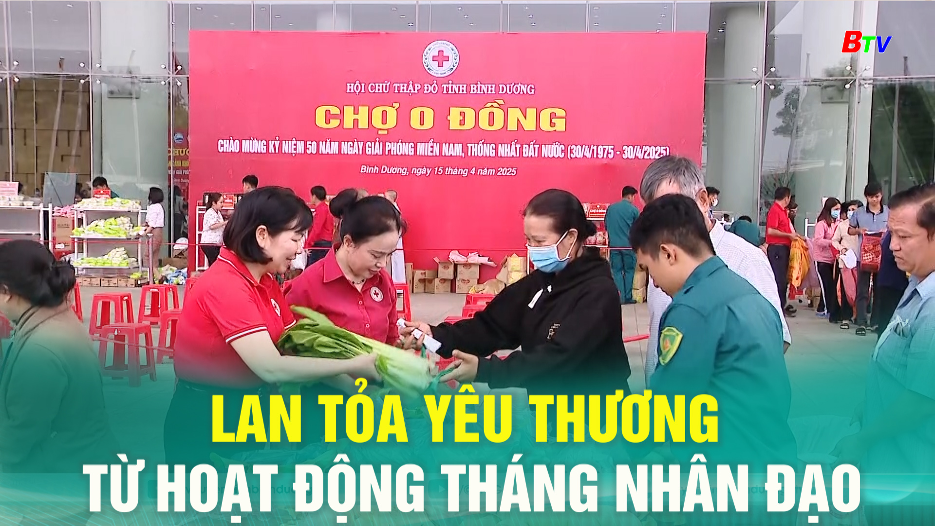 Lan tỏa yêu thương từ hoạt động tháng nhân đạo