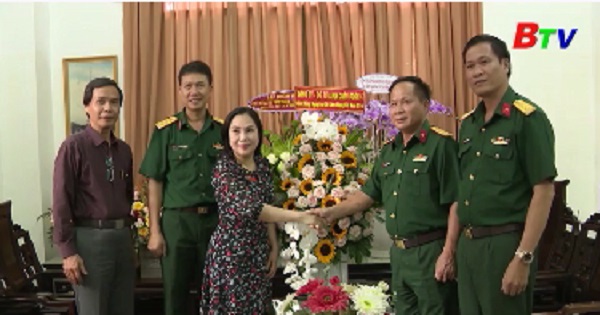 Các đơn vị thăm, chúc mừng Đài PTTH Bình Dương nhân kỷ niệm 95 năm Báo chí cách mạng Việt Nam