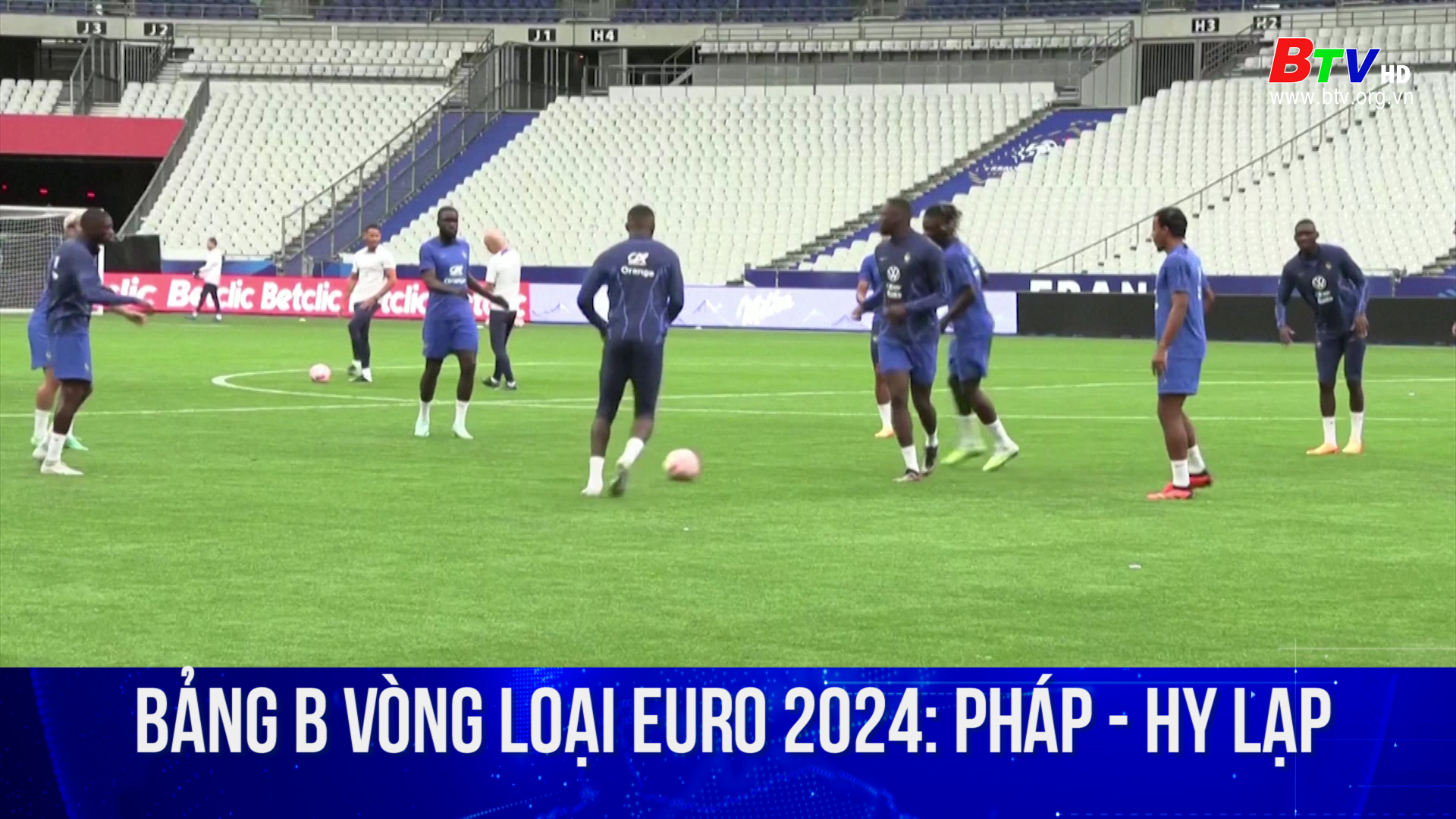 Bảng B vòng loại Euro 2024: Pháp - Hy Lạp