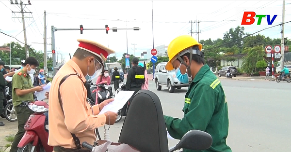 Thành phố Thủ Dầu Một đồng loạt kiểm tra lý do lưu thông