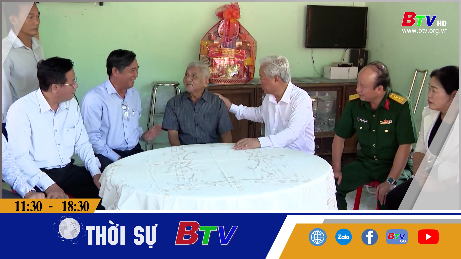 Lãnh đạo tỉnh thăm gia đình chính sách tại xã An Bình, Phú Giáo 