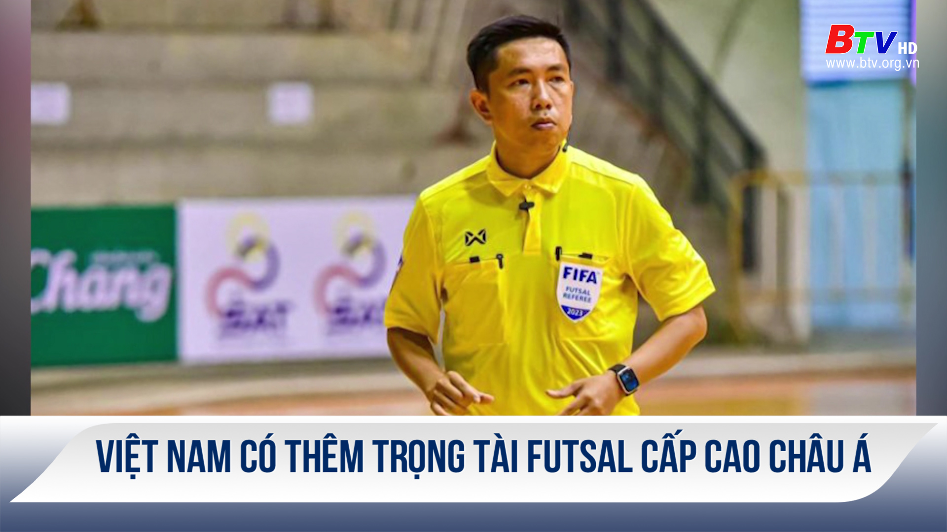 Việt Nam có thêm trọng tài FUTSAL cấp cao châu Á