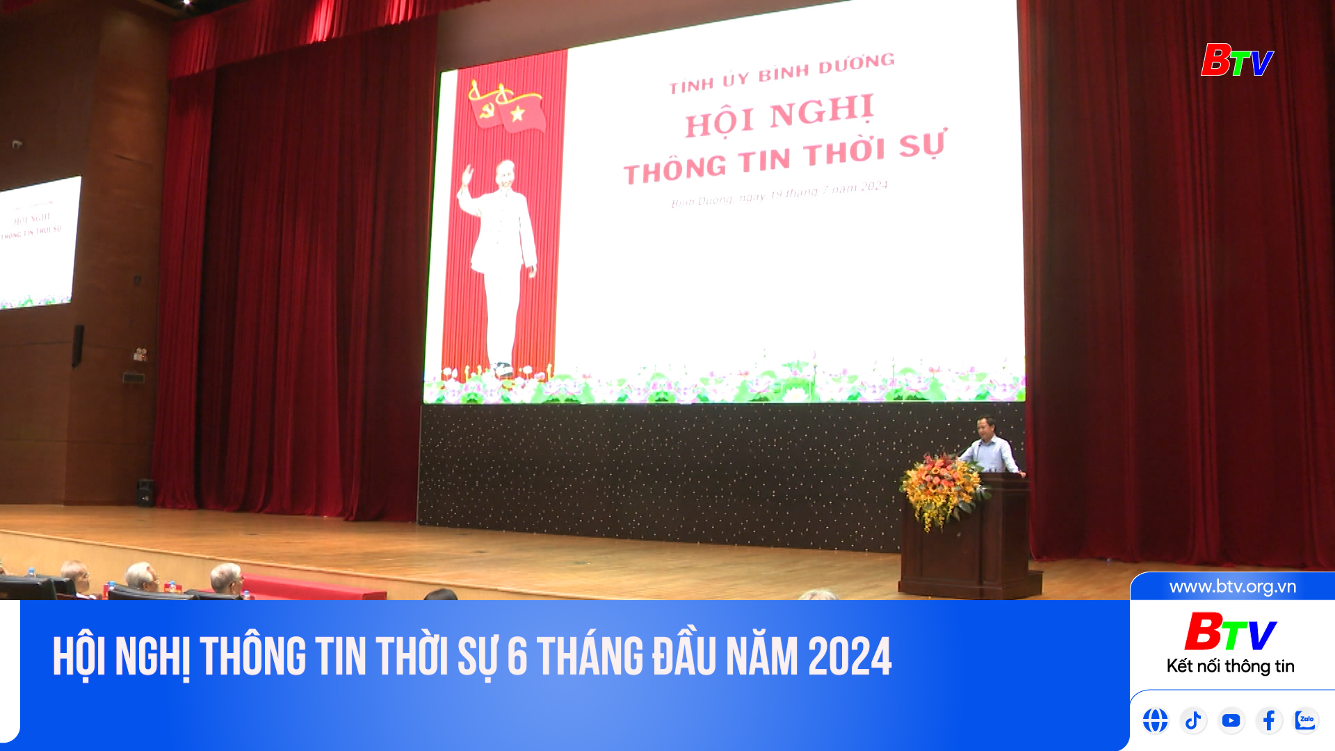 Hội nghị thông tin thời sự 6 tháng đầu năm 2024