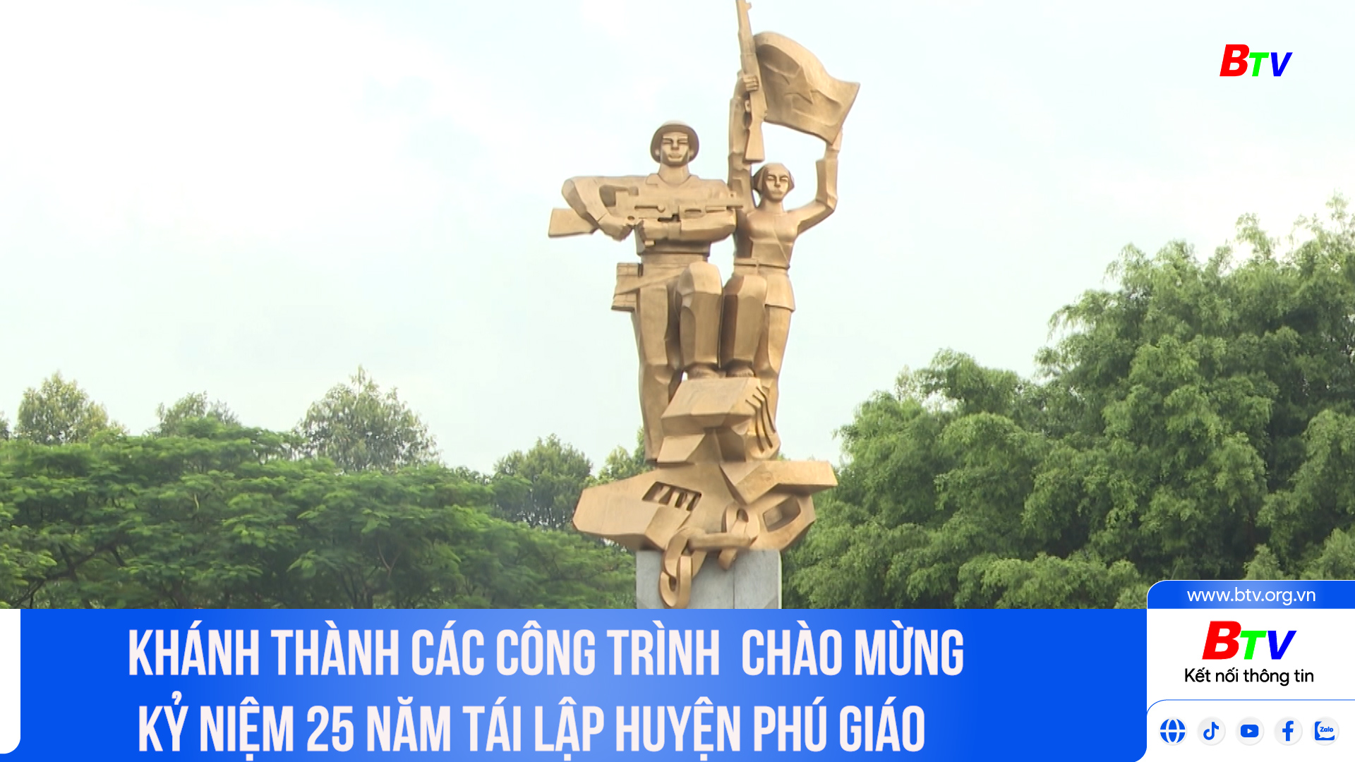 Khánh thành các công trình chào mừng kỷ niệm 25 năm tái lập huyện Phú Giáo