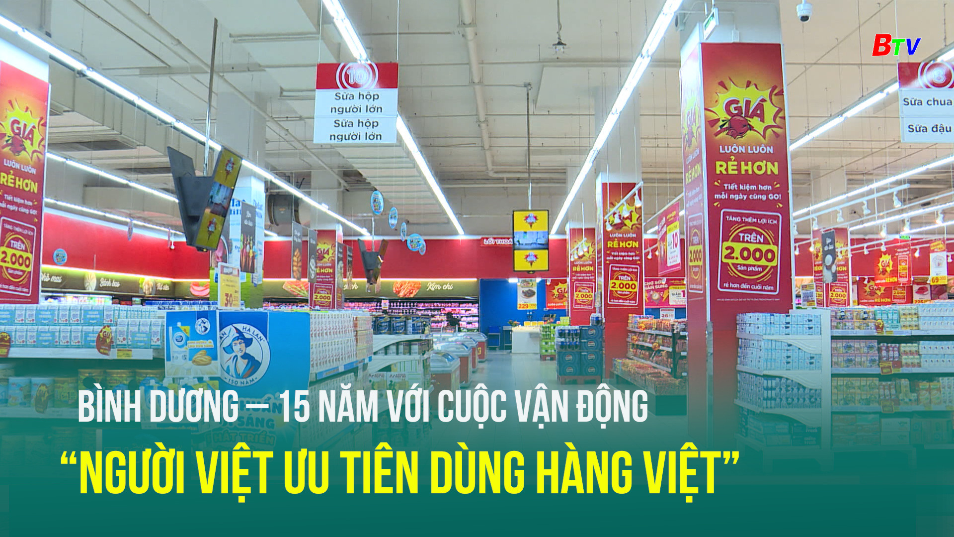 Bình Dương – 15 năm với cuộc vận động “Người Việt ưu tiên dùng hàng Việt”