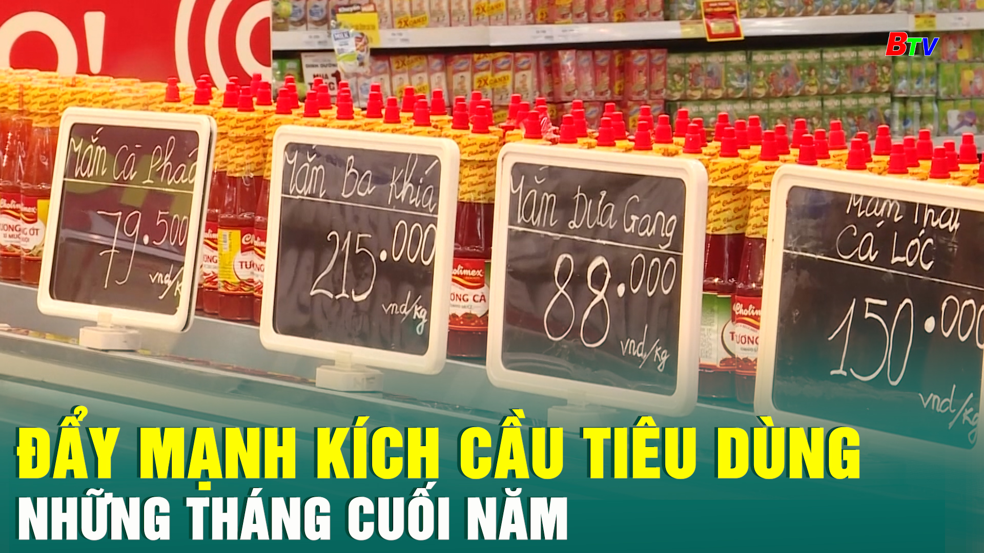 Đẩy mạnh kích cầu tiêu dùng những tháng cuối năm