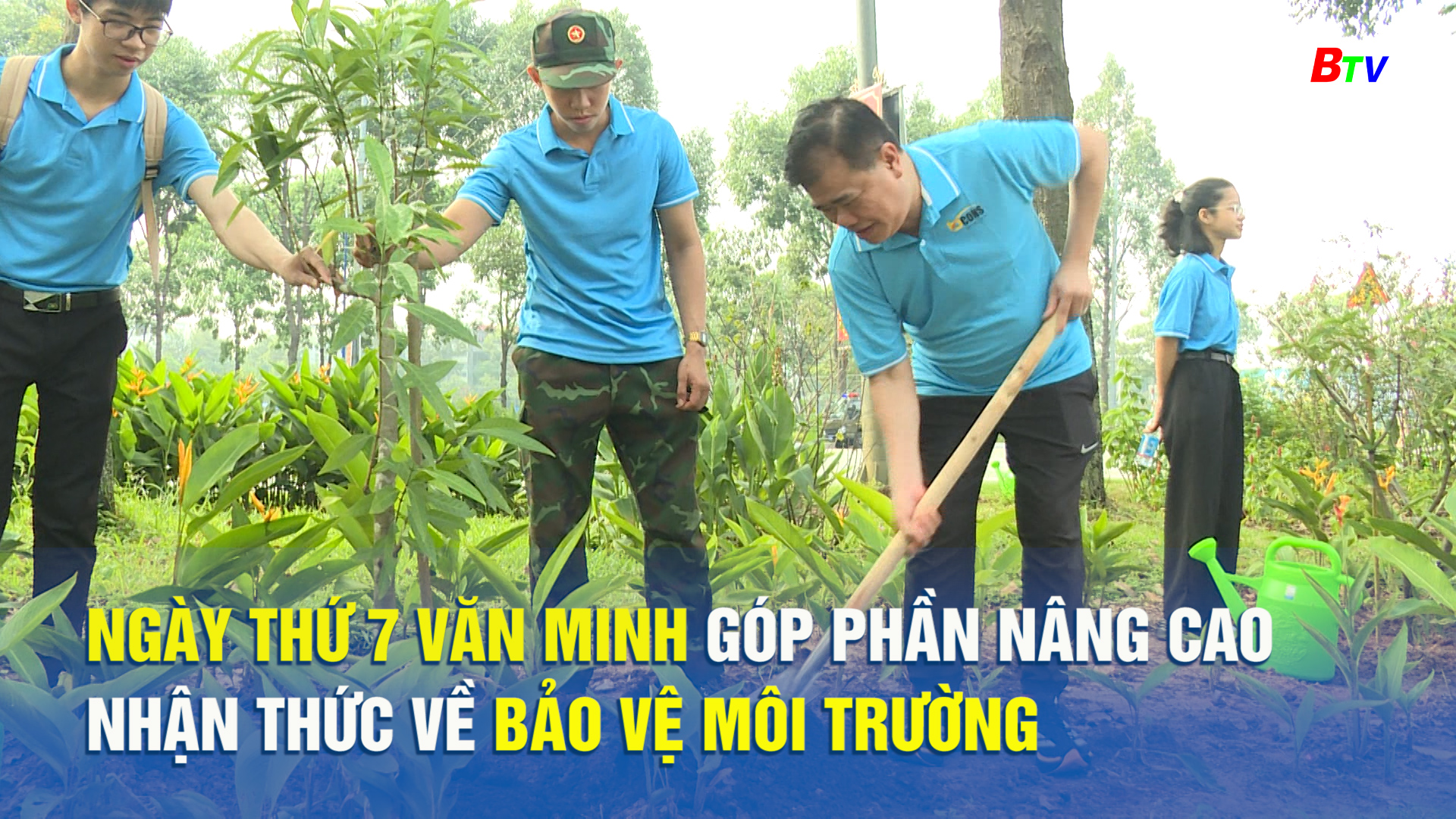 Ngày thứ 7 văn minh  góp phần nâng cao nhận thức về bảo vệ môi trường 