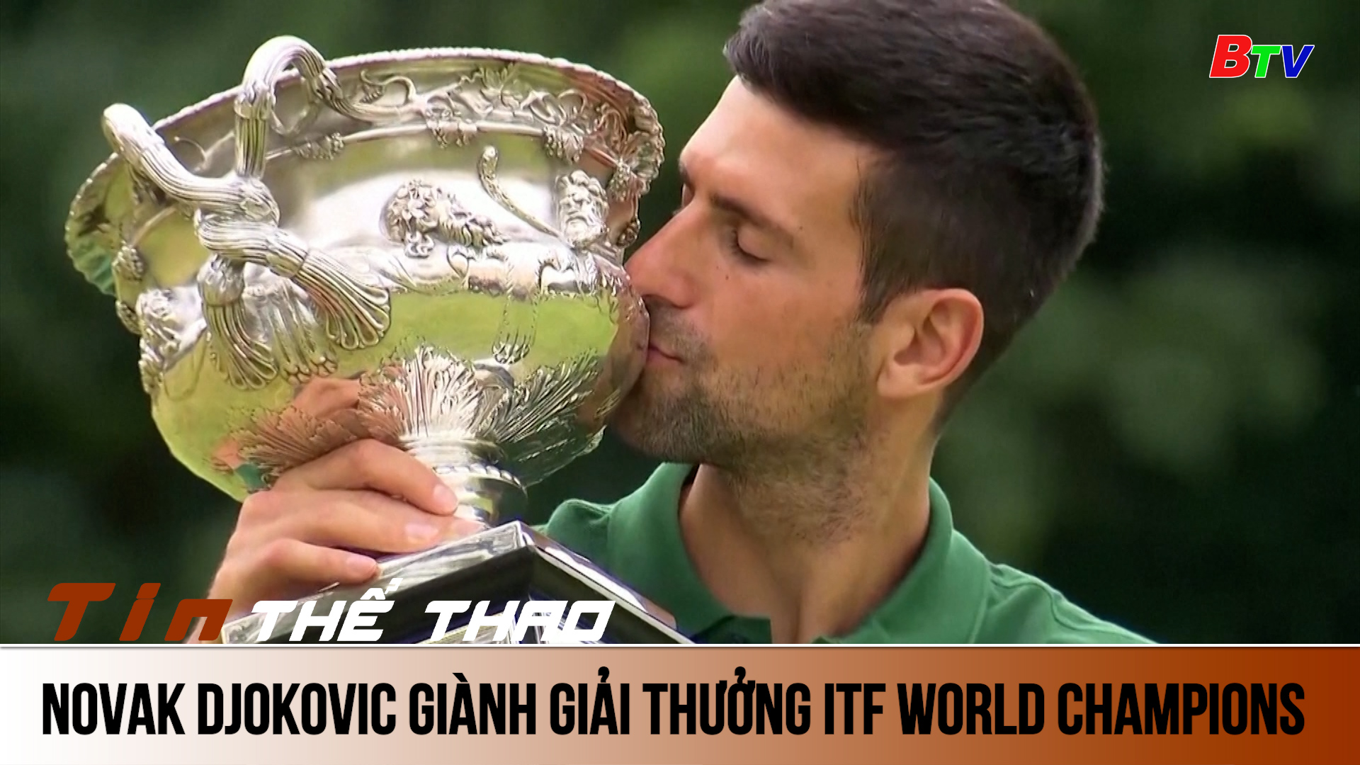 Novak Djokovic giành giải thưởng ITF World Champions | Tin Thể thao 24h