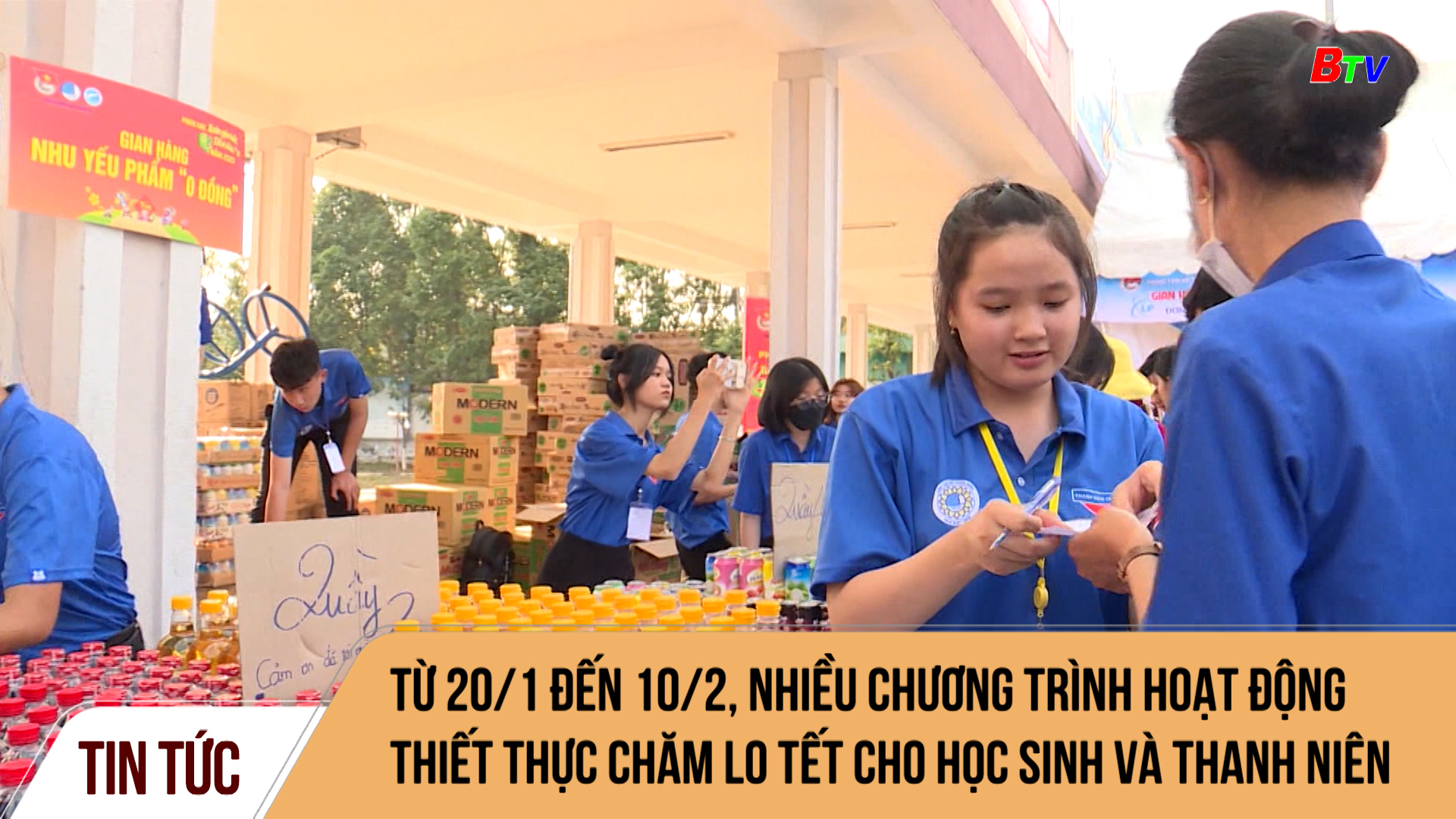 Từ 20/1 đến 10/2, nhiều chương trình hoạt động thiết thực chăm lo tết cho học sinh và thanh niên