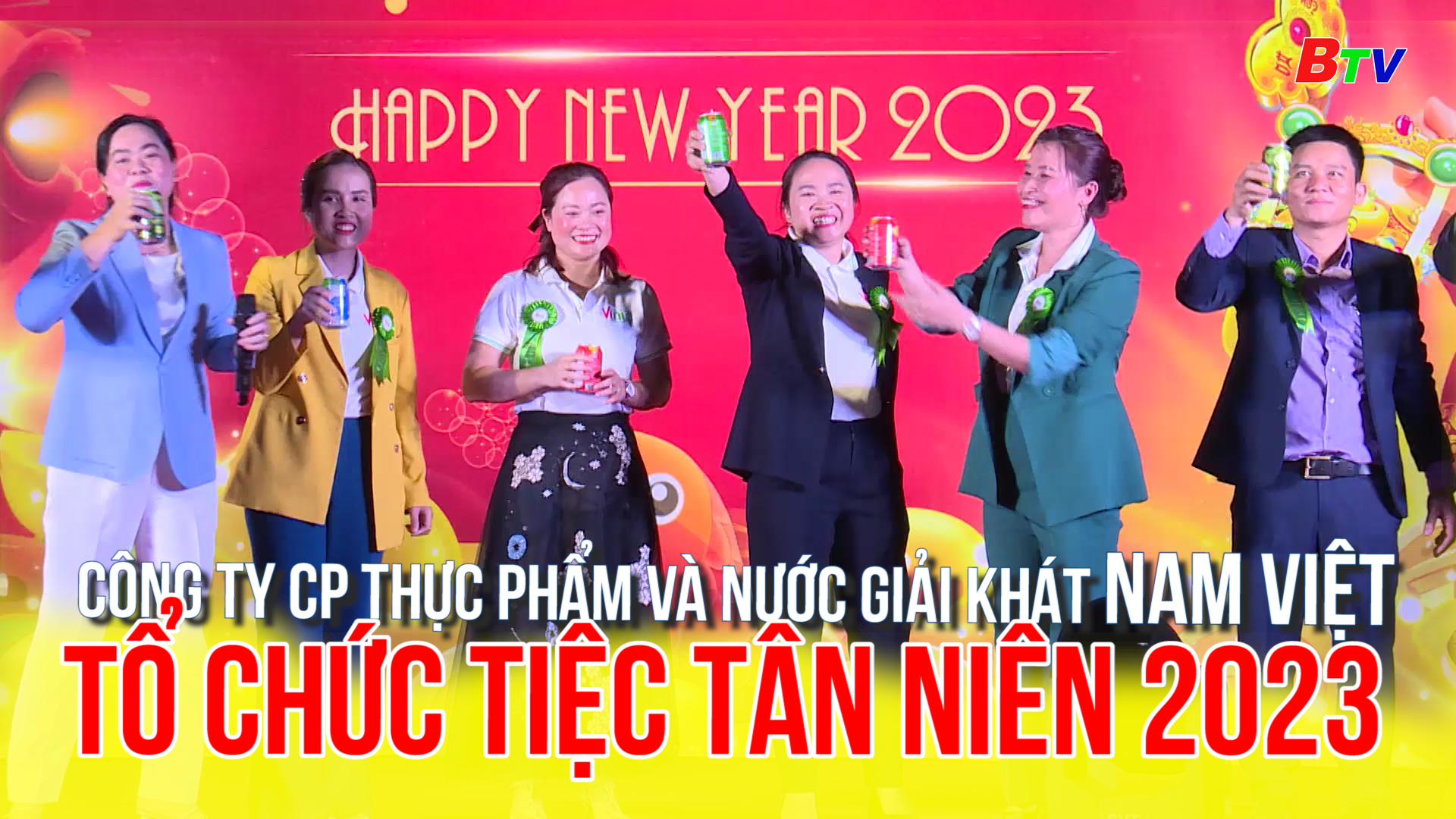 Công ty CP thực phẩm và nước giải khát Nam Việt tổ chức tiệc Tân niên 2023