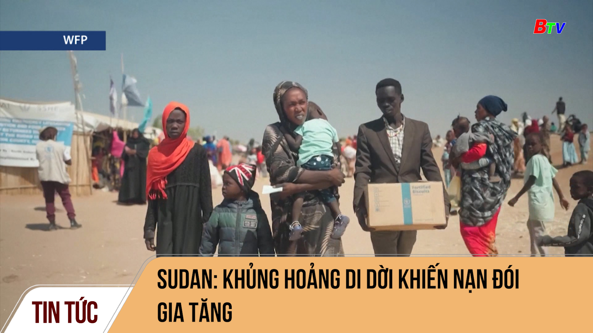 Sudan: Khủng hoảng di dời khiến nạn đói gia tăng