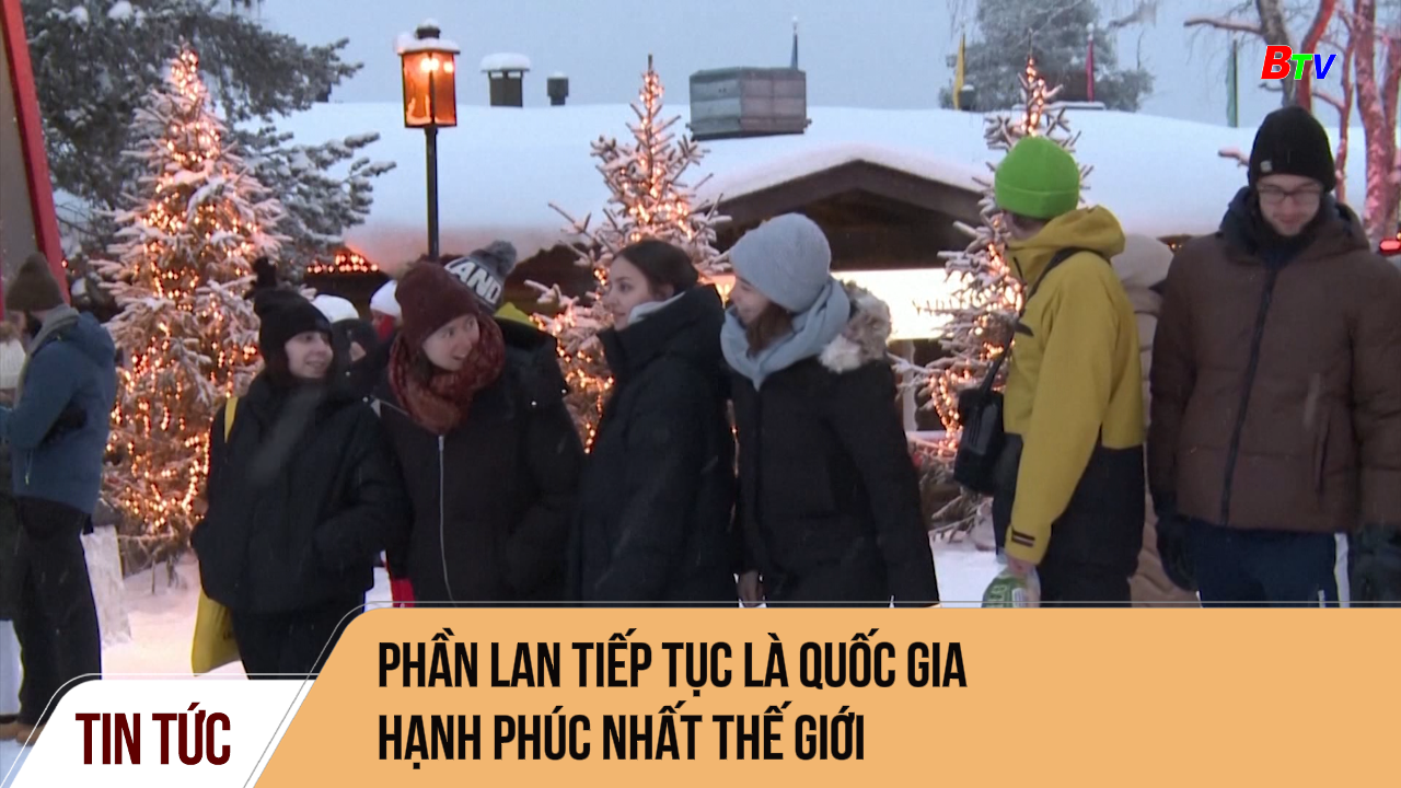 Phần Lan tiếp tục là quốc gia hạnh phúc nhất thế giới