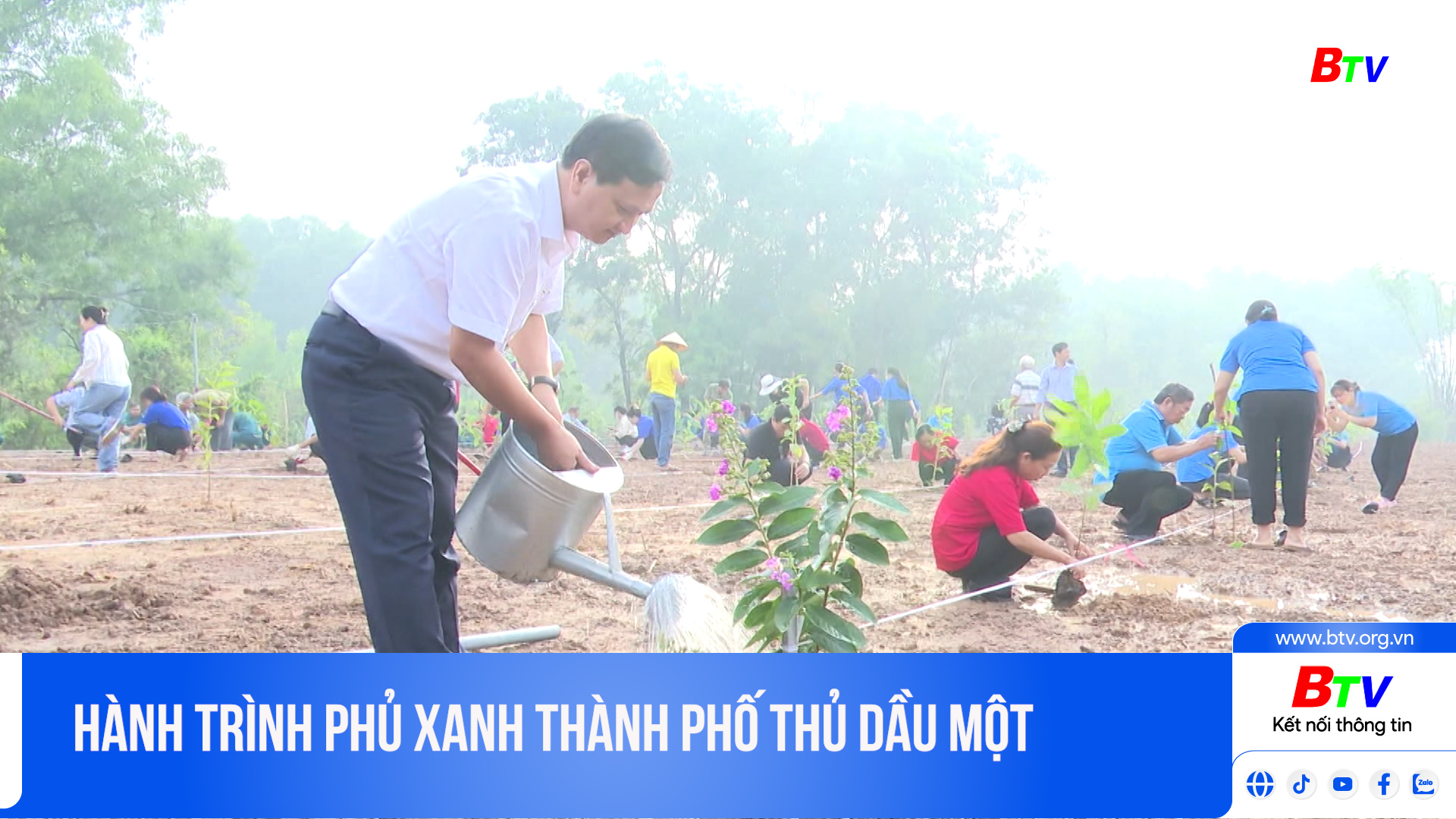 Hành trình phủ xanh thành phố Thủ Dầu Một