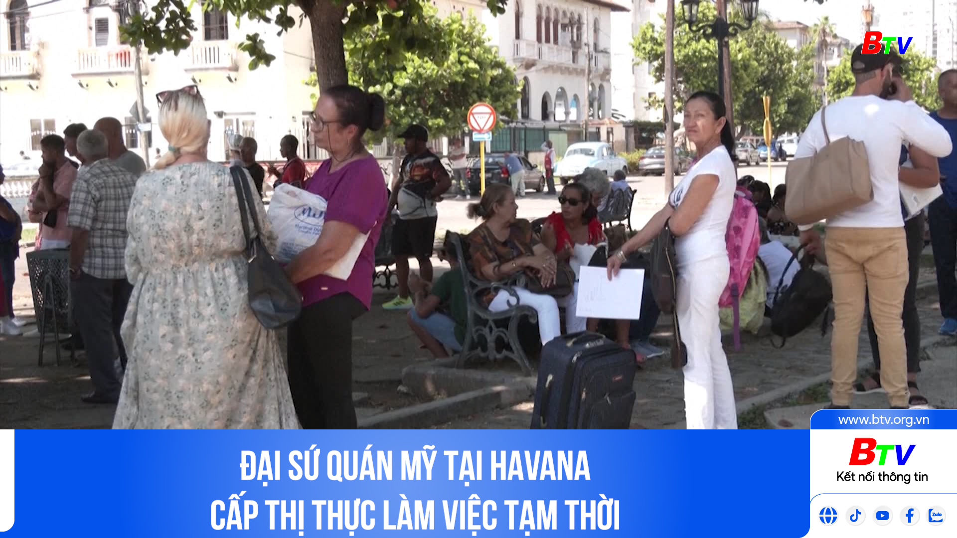 Đại sứ quán Mỹ tại Havana cấp thị thực làm việc tạm thời 