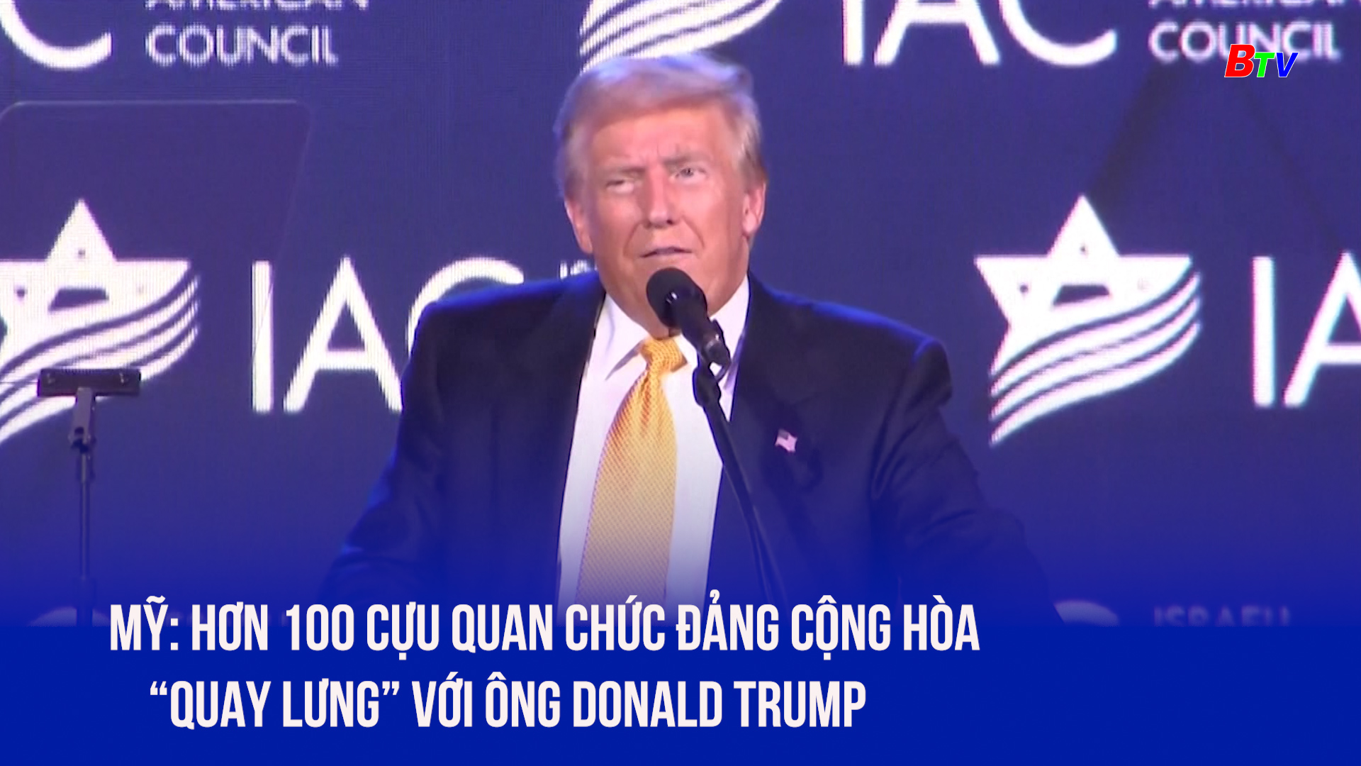 Mỹ: Hơn 100 cựu quan chức đảng Cộng hòa “quay lưng” với ông Donald Trump