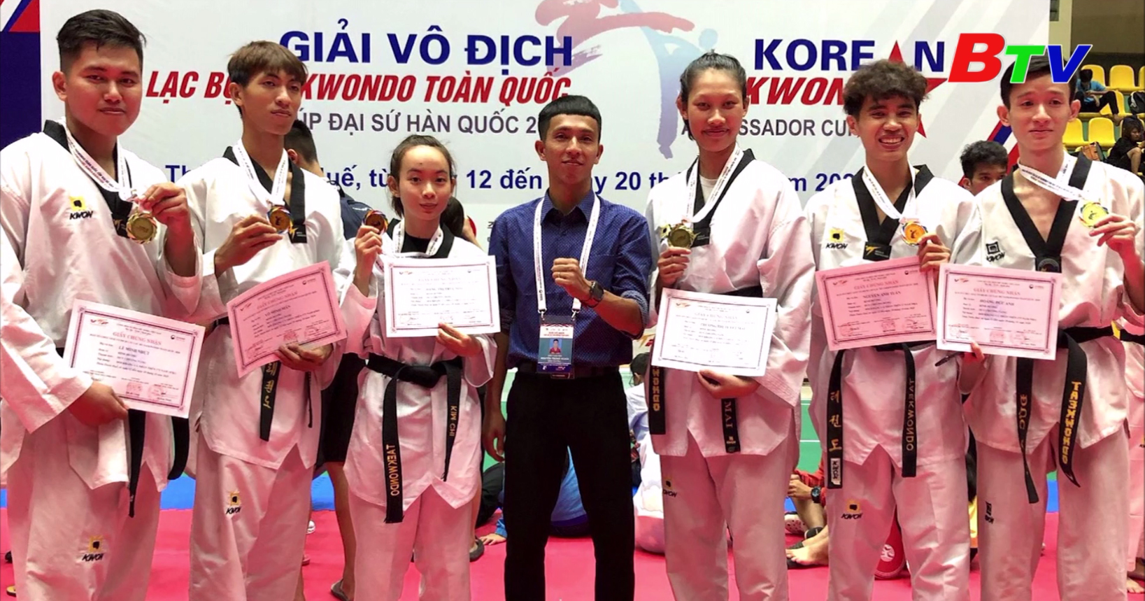 Bình Dương xếp vị trí thứ 6 toàn đoàn tại Giải vô địch CLB Taekwondo toàn quốc 2020
