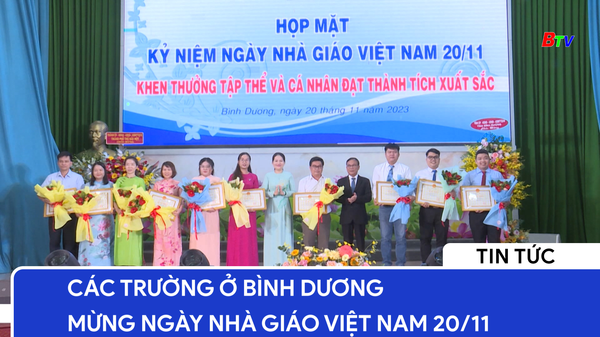 Các trường ở Bình Dương mừng ngày nhà giáo Việt Nam 20/11