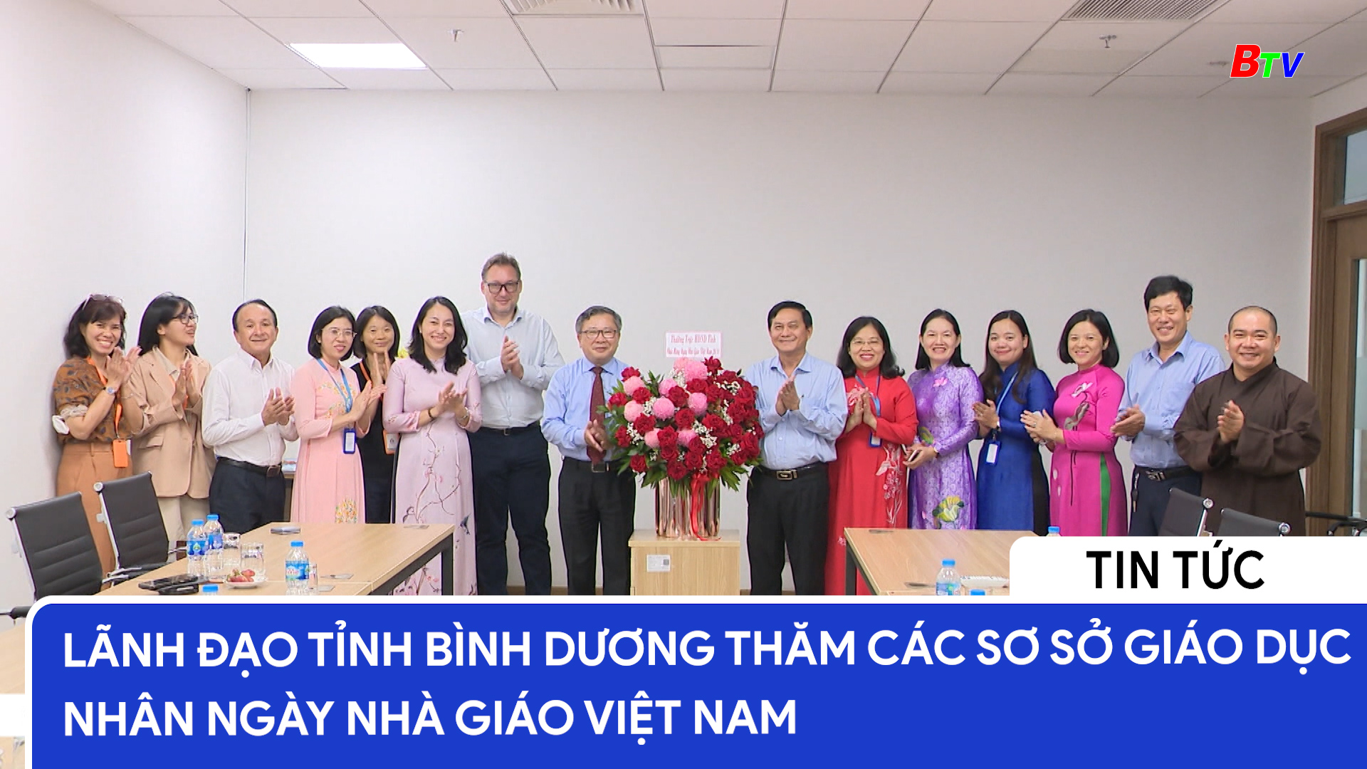 Lãnh đạo tỉnh Bình Dương thăm các sơ sở giáo dục nhân ngày nhà giáo Việt Nam 20.11