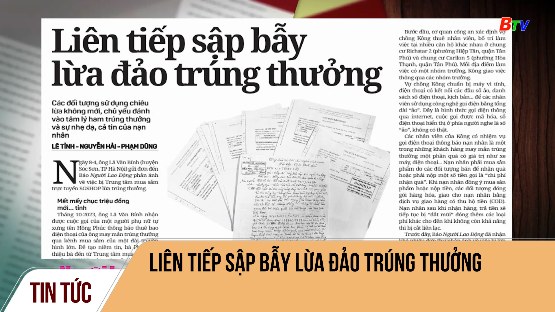 Liên tiếp sập bẫy lừa đảo trúng thưởng