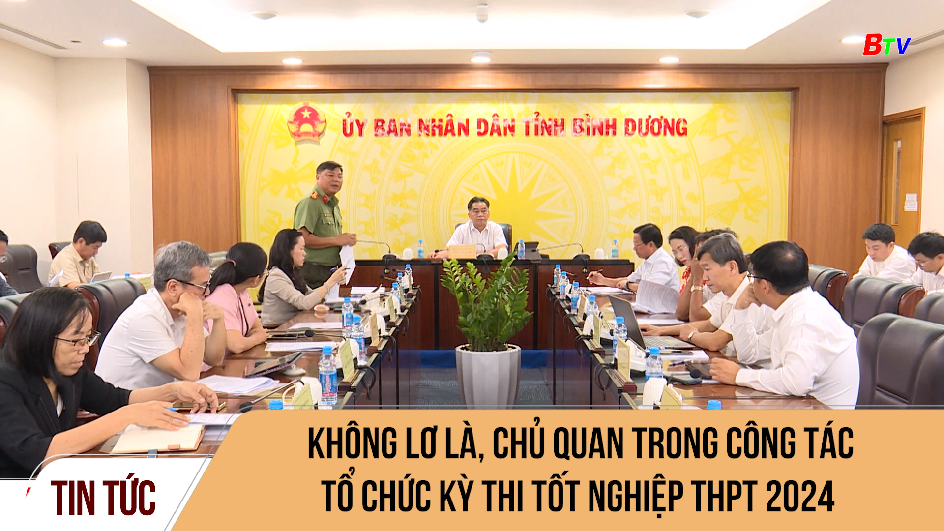 Không lơ là, chủ quan trong công tác tổ chức kỳ thi tốt nghiệp THPT 2024