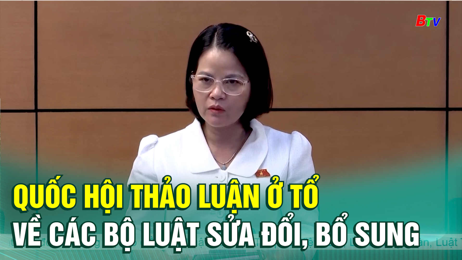 Quốc Hội thảo luận ở tổ về các Bộ Luật sửa đổi, bổ sung