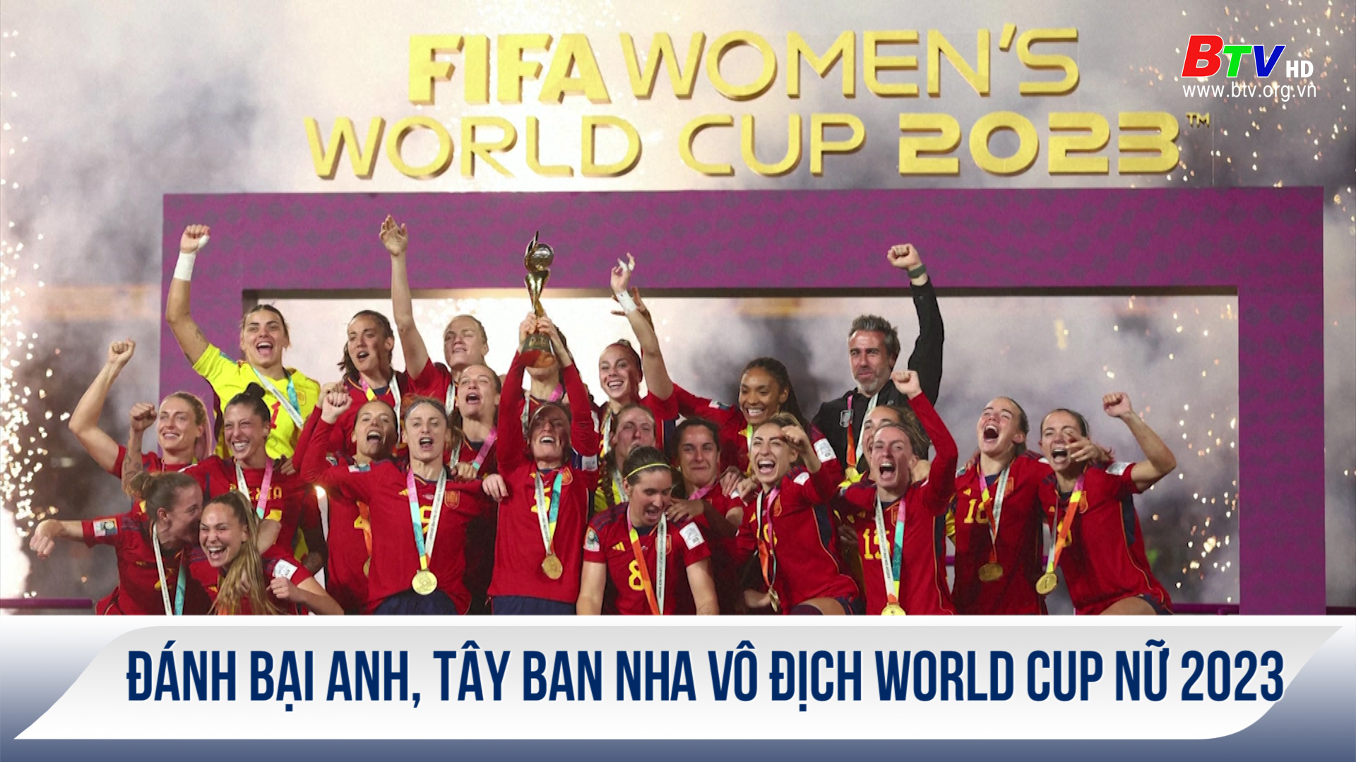 Đánh bại Anh, Tây Ban Nha vô địch World Cup nữ 2023