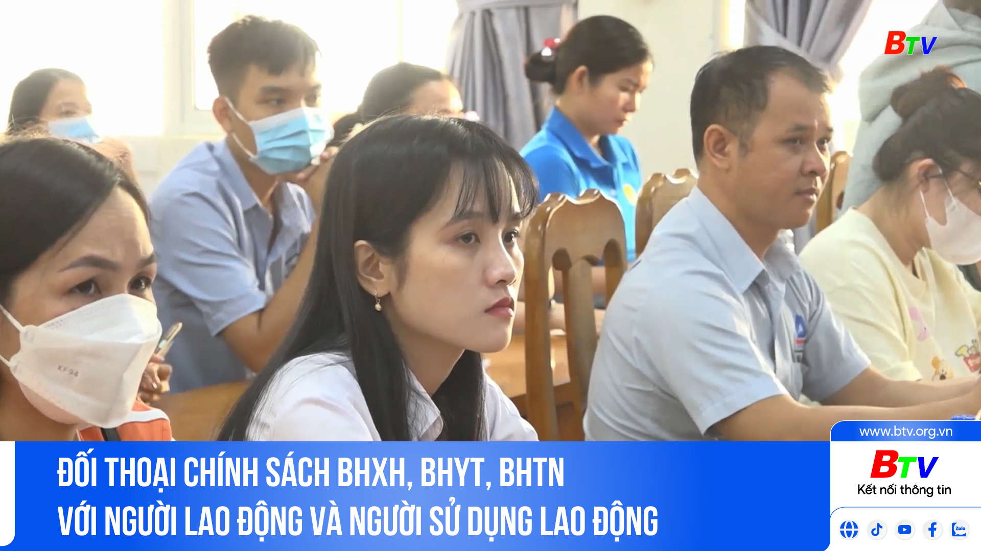 Đối thoại chính sách BHXH, BHYT, BHTN với người lao động và người sử dụng lao động