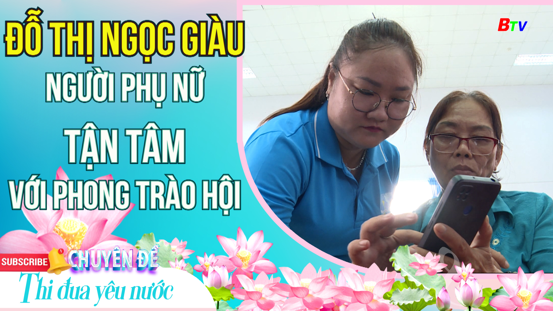 Người phụ nữ tận tâm với phong trào Hội