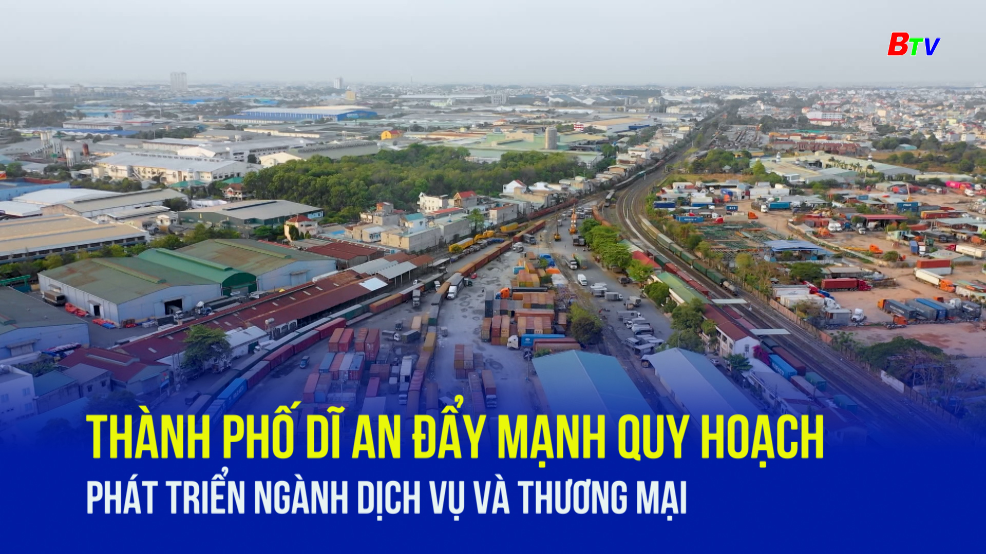 Thành phố Dĩ An đẩy mạnh quy hoạch phát triển ngành dịch vụ và thương mại