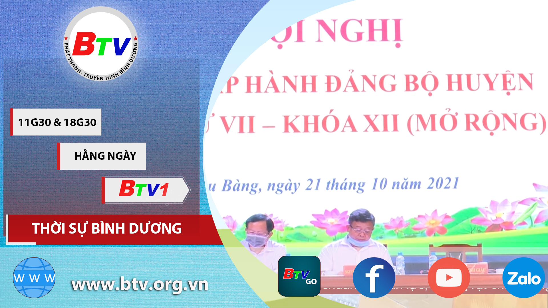 Hội nghị Ban chấp hành Đảng bộ huyện Bàu Bàng (Mở rộng)