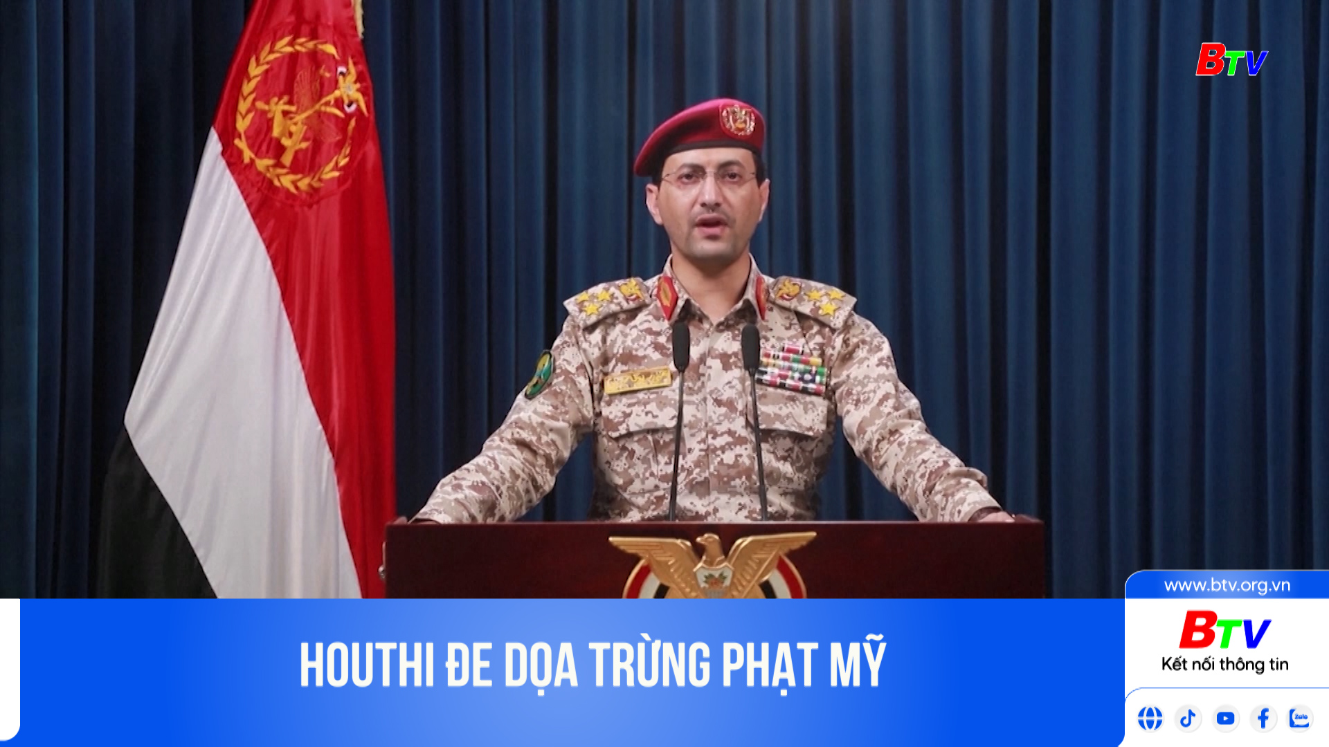 Houthi đe dọa trừng phạt Mỹ