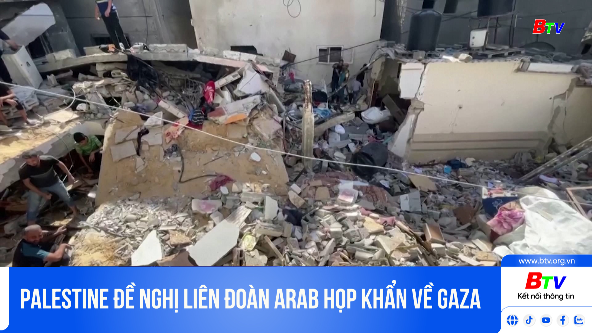 Palestine đề nghị liên đoàn Arab họp khẩn về Gaza