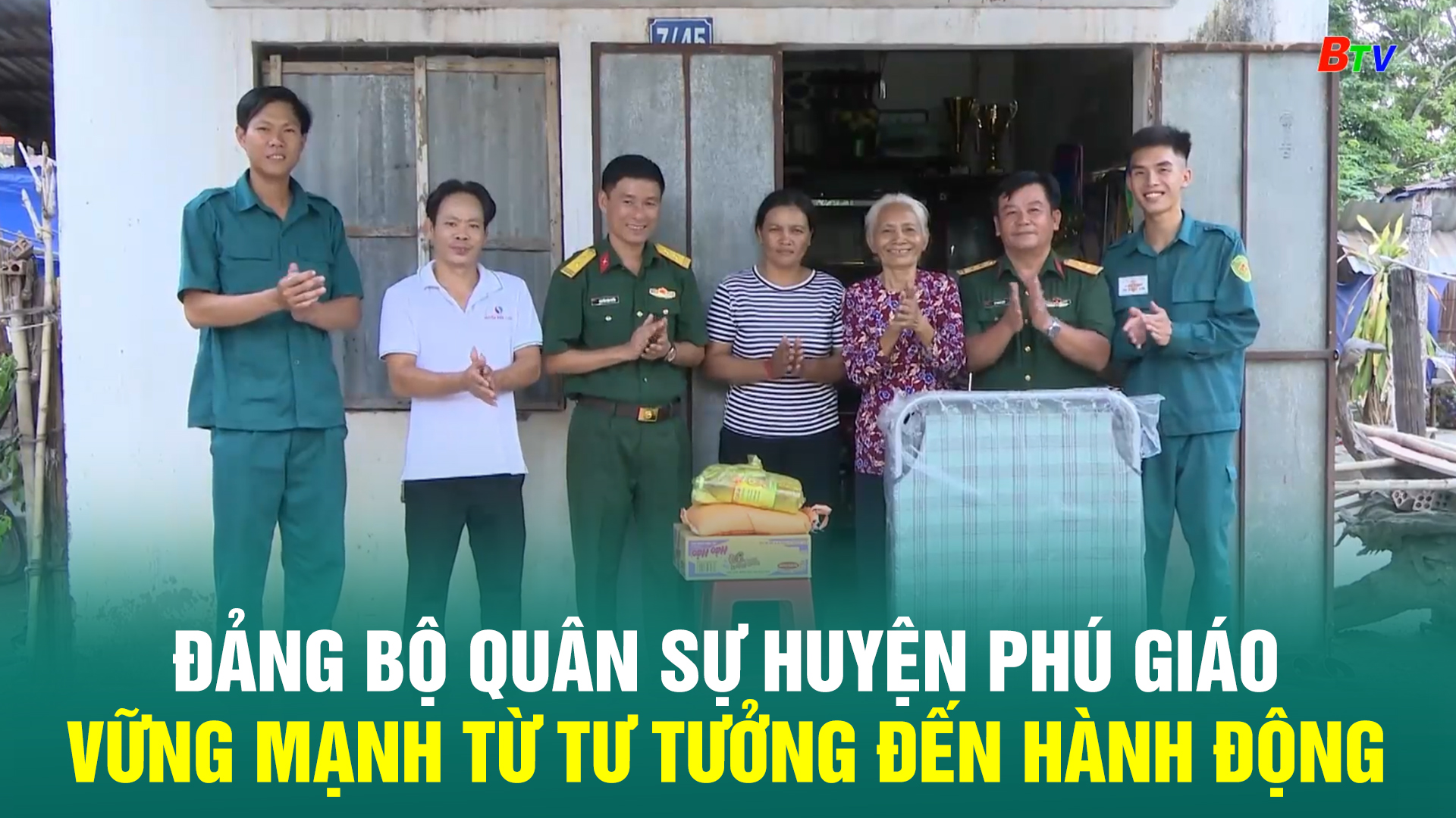 Đảng bộ Quân sự huyện Phú Giáo vững mạnh từ tư tưởng đến hành động