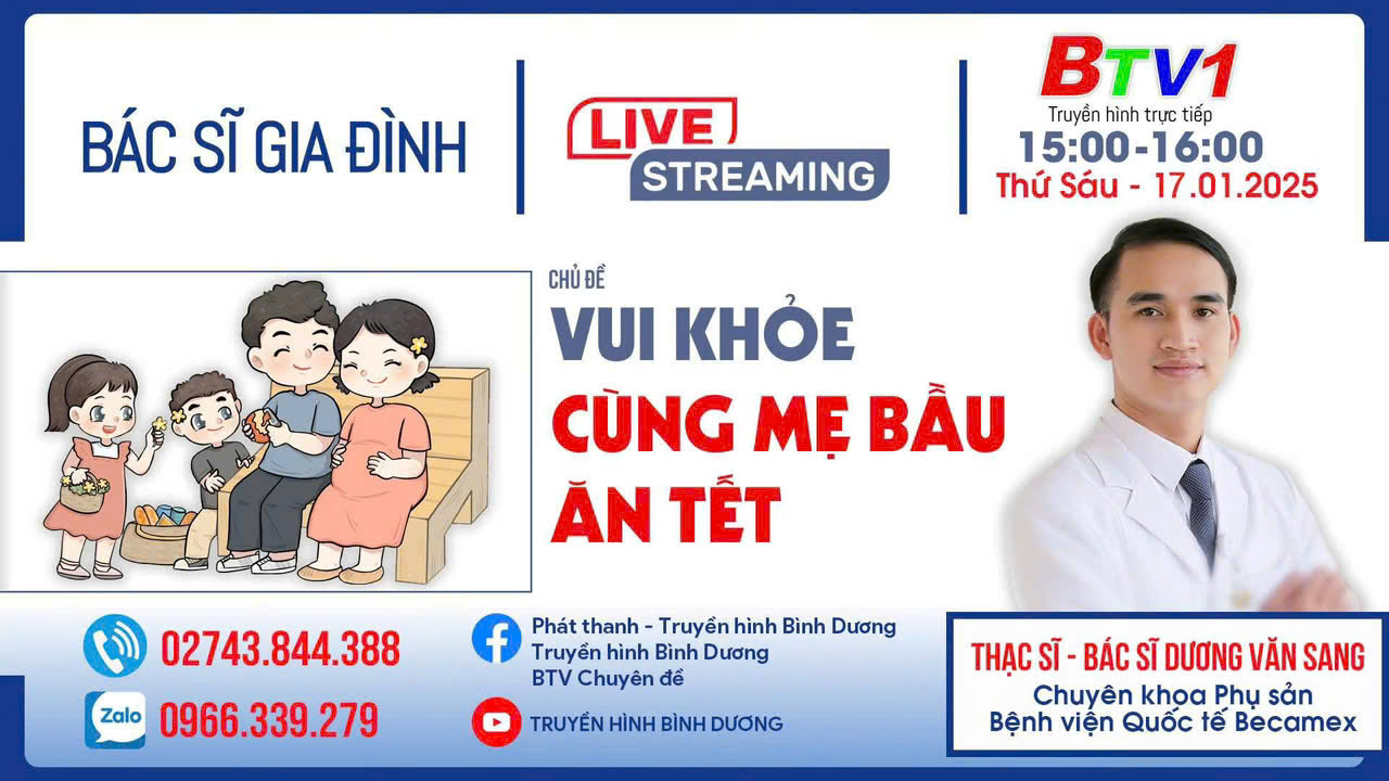 Vui khỏe cùng mẹ bầu ăn Tết | Bác sĩ gia đình