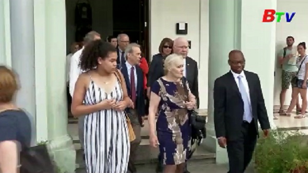 Đoàn nghị sĩ Mỹ tới Cuba để thúc đẩy quan hệ song phương