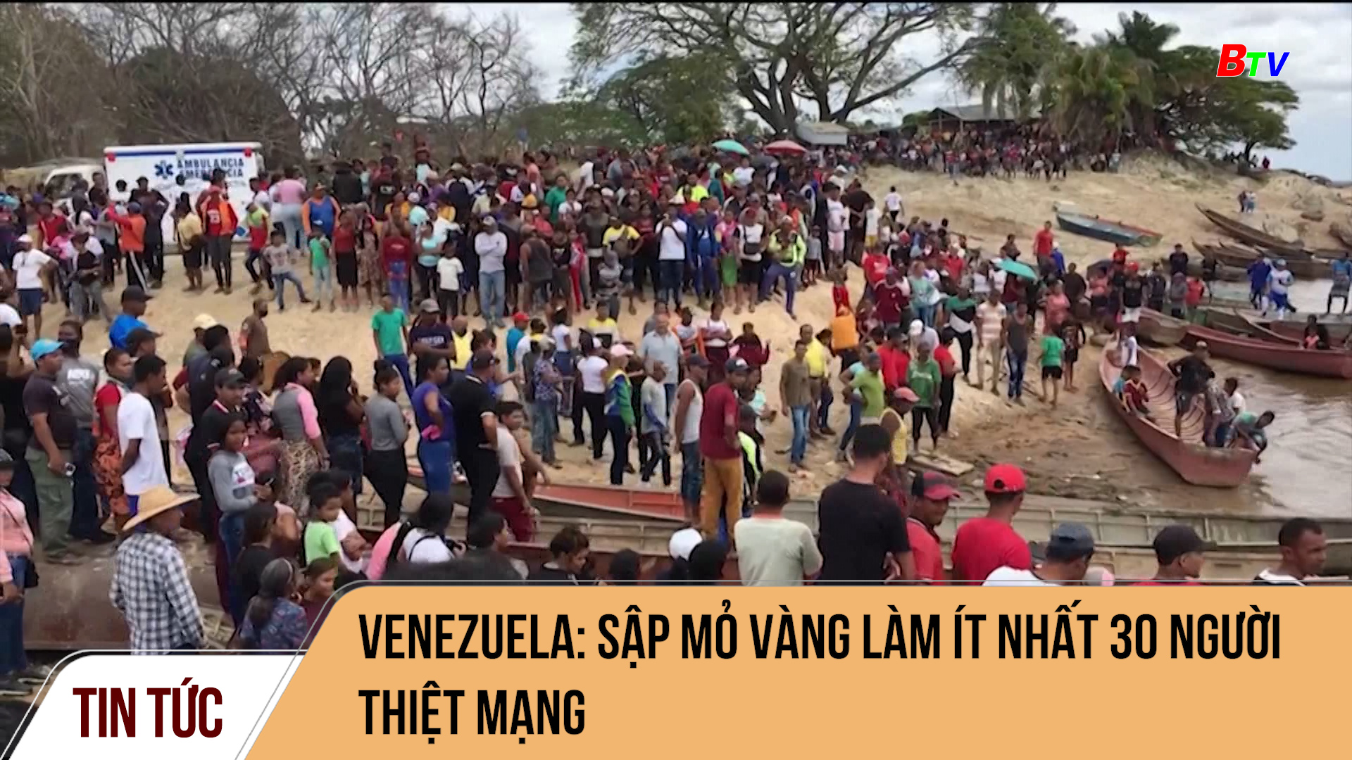 Venezuela: Sập mỏ vàng làm ít nhất 30 người thiệt mạng