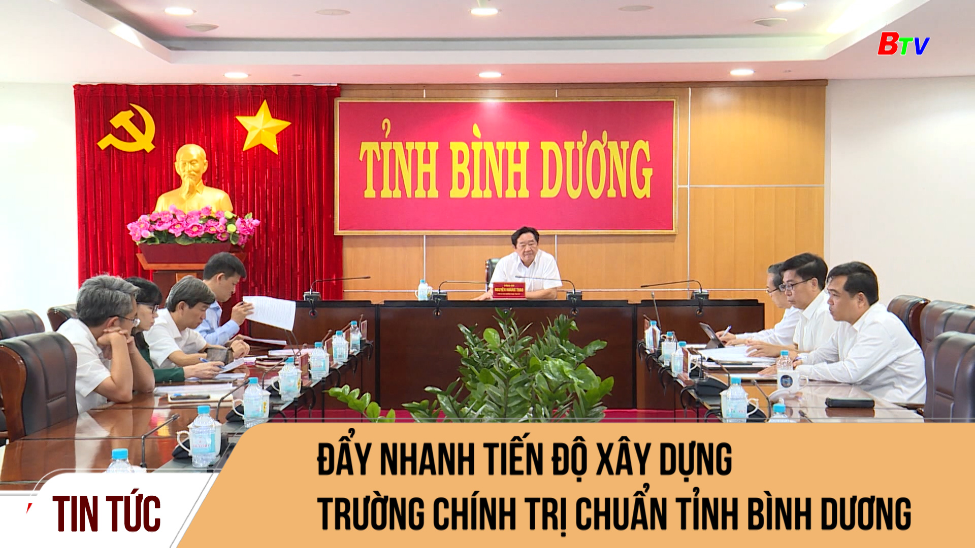 Đẩy nhanh tiến độ xây dựng trường Chính trị chuẩn tỉnh Bình Dương