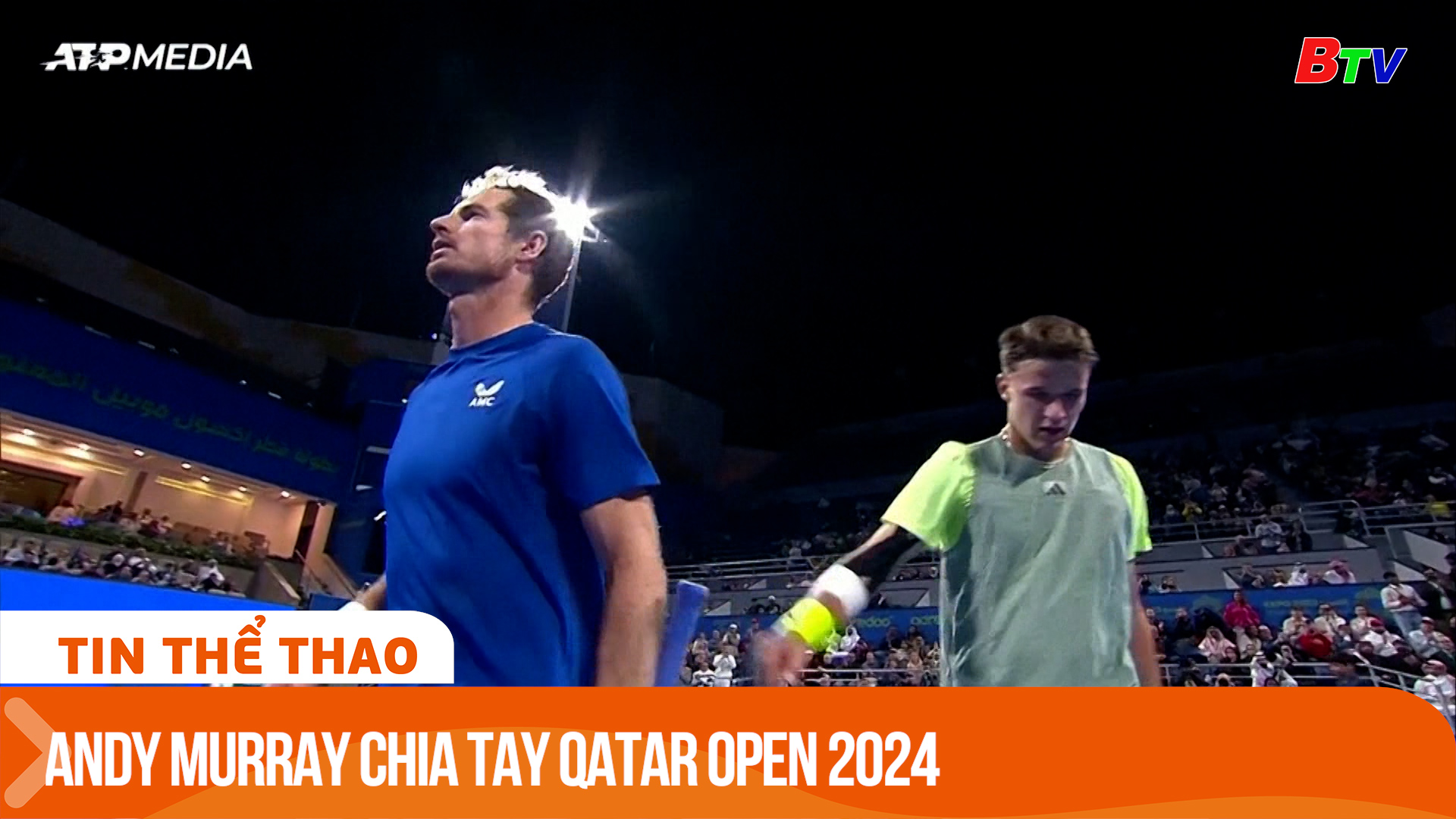 Andy Murray chia tay Qatar Open 2024 | Tin Thể thao 24h