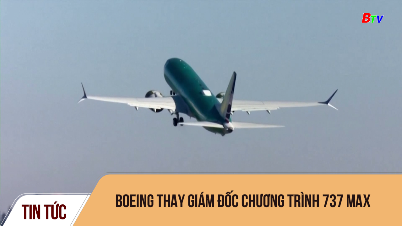 Boeing thay giám đốc chương trình 737 Max