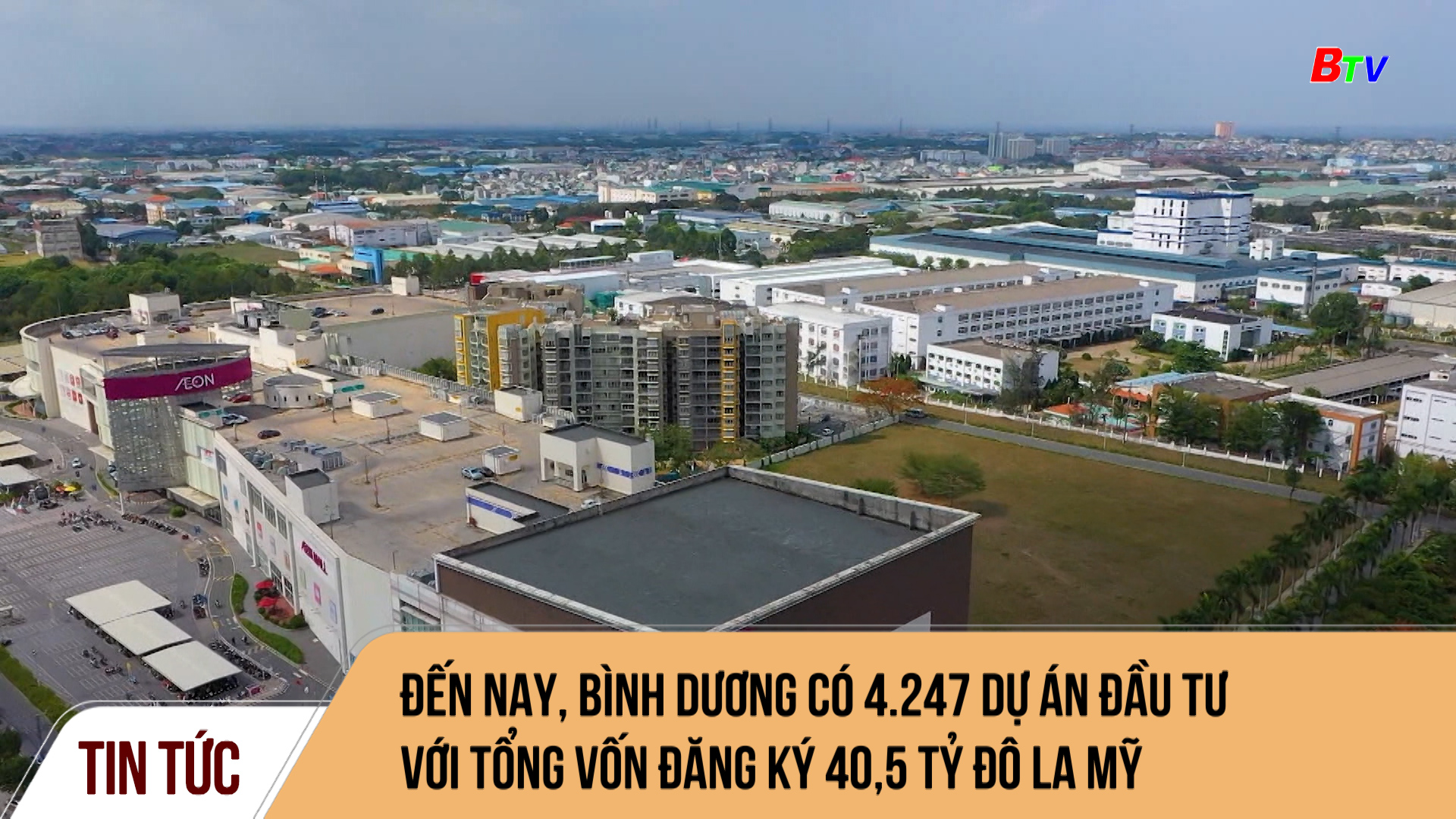 Đến nay, Bình Dương có 4.247 dự án đầu tư với tổng vốn đăng ký 40,5 tỷ đô la Mỹ