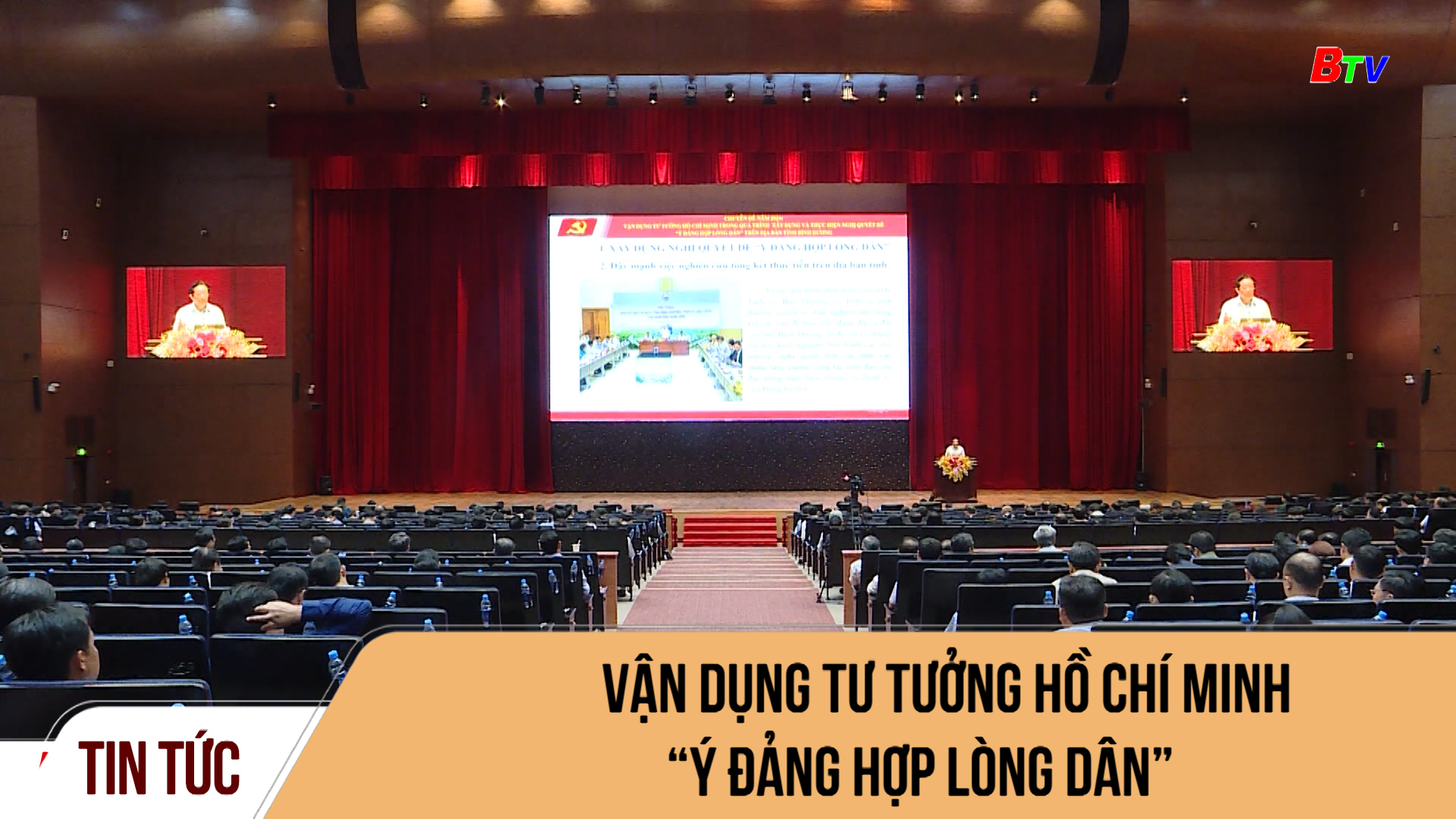 Vận dụng tư tưởng Hồ Chí Minh “ ý Đảng hợp lòng dân”