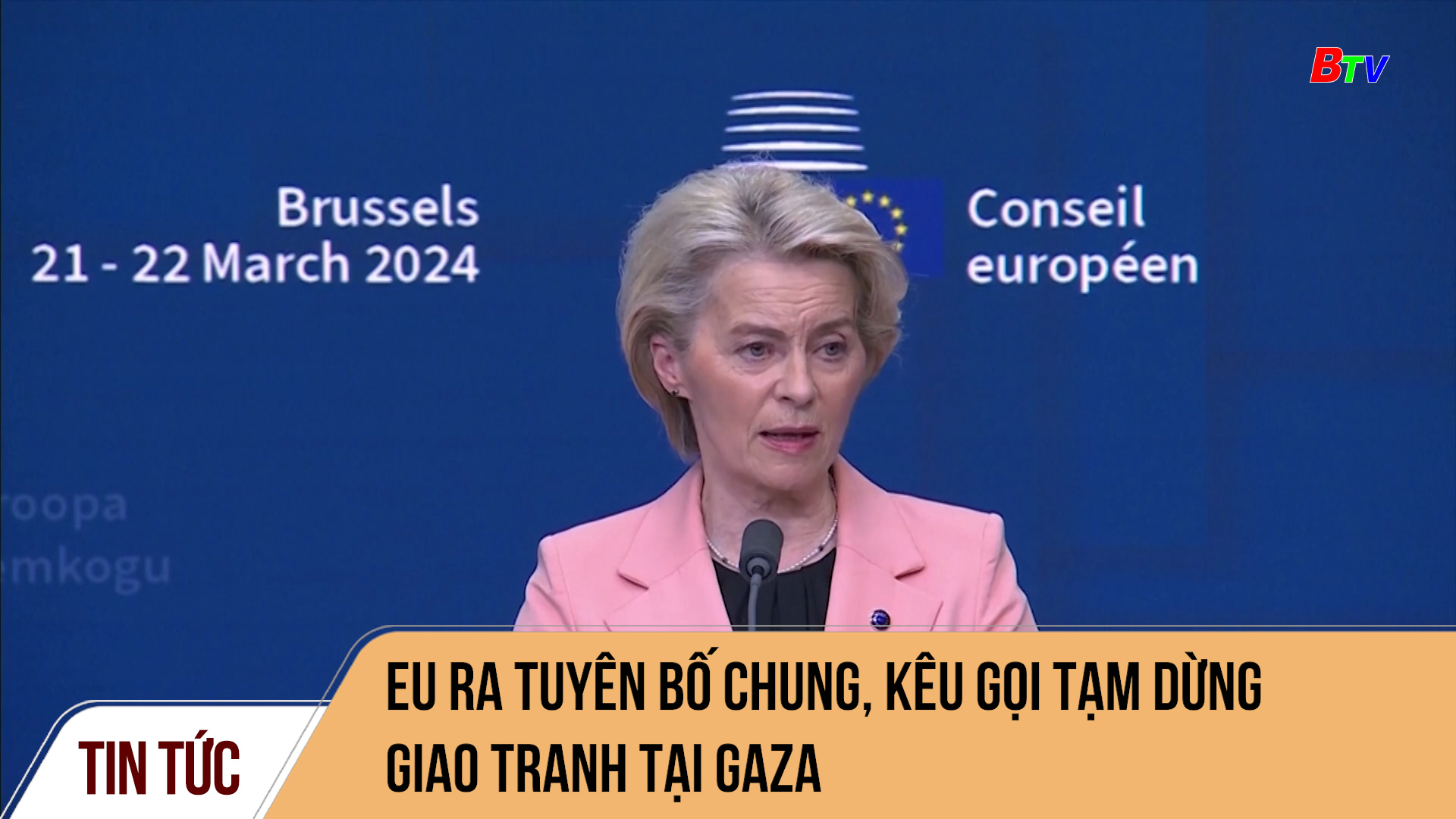 EU ra tuyên bố chung, kêu gọi tạm dừng giao tranh tại Gaza