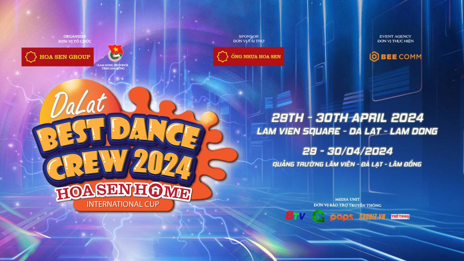 Dalat Best Dance Crew 2024 - Hoa Sen Home International Cup