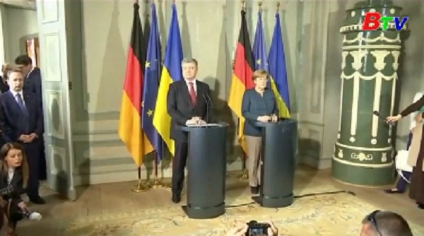 Đức, Ukraine nhất trí tái khởi động thỏa thuận Minks