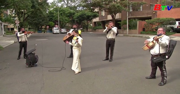 Colombia - Nhạc công Mariachi kiếm sống trên đường phố