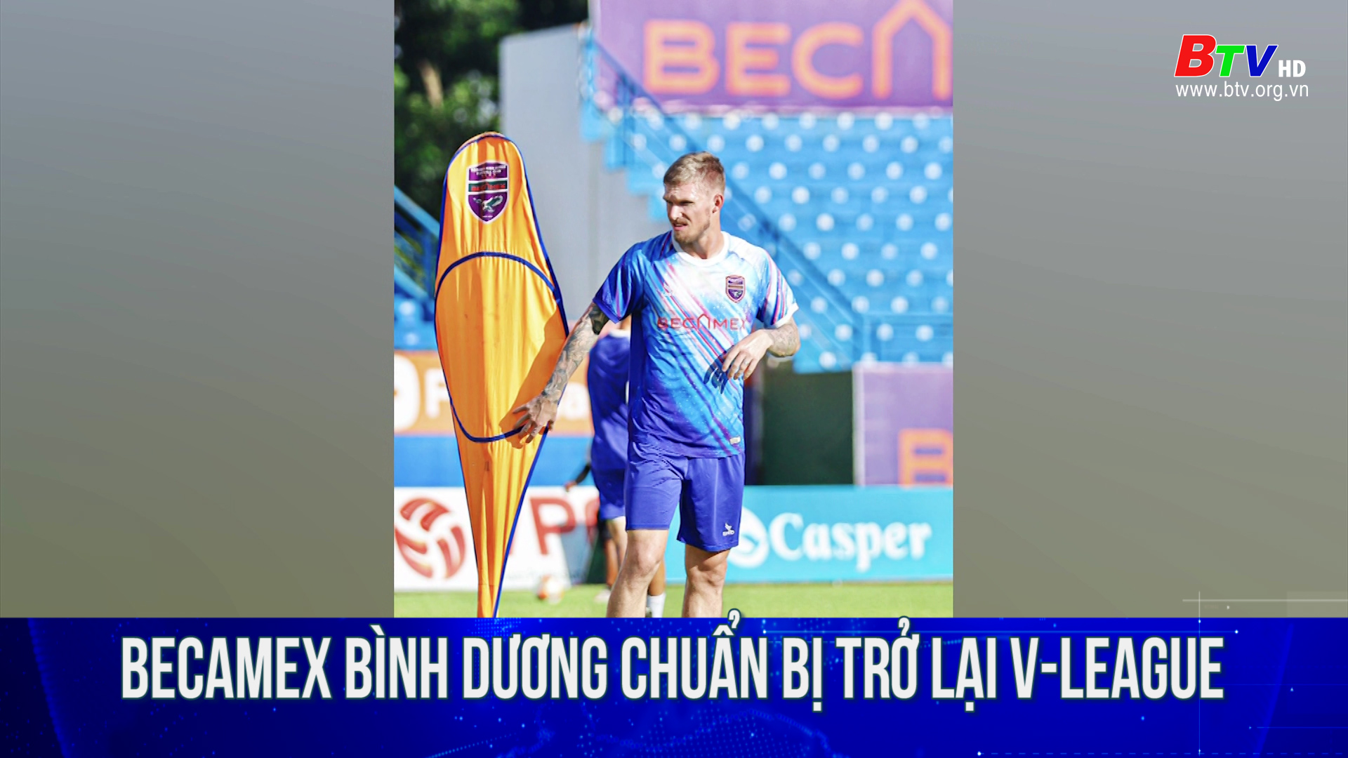 Becamex Bình Dương chuẩn bị trở lại V-League