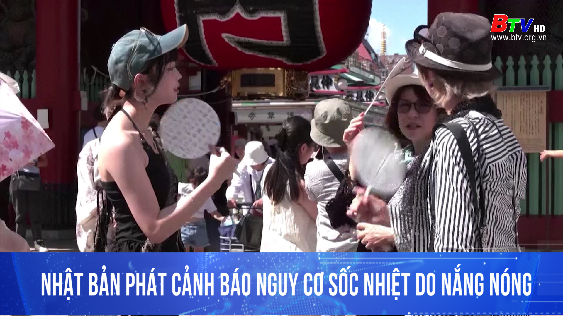 Nhật Bản phát cảnh báo nguy cơ sốc nhiệt do nắng nóng